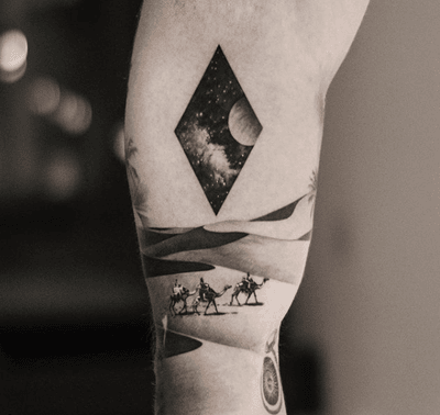 Dragon ball tattoos a preto branco - Eremita tattoo studio