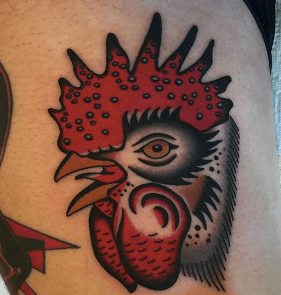 Details 71 traditional chicken tattoo  incdgdbentre