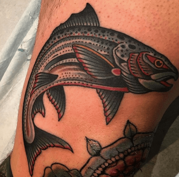 Tribal Red Fish Tattoo Idea by polkadotkat on DeviantArt