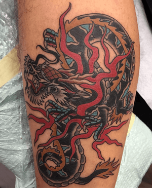 My rendition of the Coleman classic.
#dragon #japanese #color 