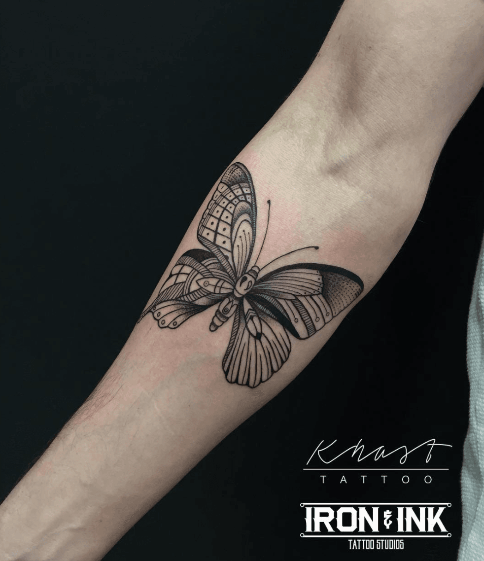 trippy melting butterfly tattooTikTok Search
