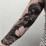Progress on this Maya sleeve - can’t wait to wrap this one up 🙌🏼🎨#blackandgrey #maya #tattoo #inprogress #wip #parrottattoo #blackandgreytattoo #bngink #bnginksociety #ink #tattooart