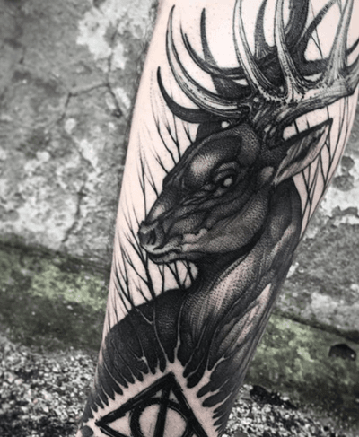 •Black Deer• @atf_tattoo #onlythedarkest #onlyblackart #blackwork #gothic #tattoo #tattoos #tattooer #tattooed #tattooing #tattoodesign #occult #tattoolife #inked #inkedup #ink #tattoolife #deertattoo #deer #darkart #darkartists #darkartist #blackwork_tattoo #blackworkers #darkartistries #tattoolifemagazine #black #blackart #tattooedmen #expectumpatronum