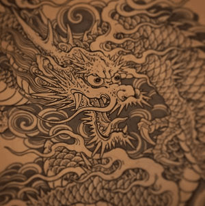 Japanese dragon #drawing #dragon 