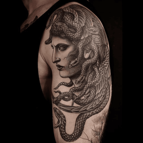 Black and grey tattoo by Regino #blackandgrey