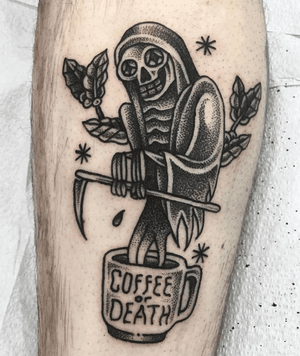 Words to live by. Coffee or death by Taylor at @10_Thousand_Foxes