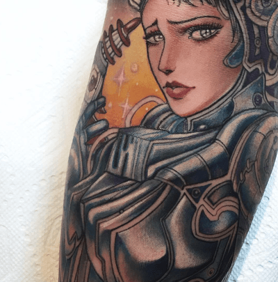 Details "space girl " 🌸by Juliet #blackclaw #blackclawneedle #tattoo #missjuliet #northpark #sandiegotattoos #sandiegotattoo #california #sanDiego