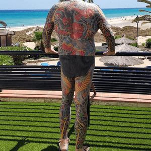 By Henning Jorgensen at Royal Tattoo #bodysuit #japanese #japanesebodysuit #royaltattoo