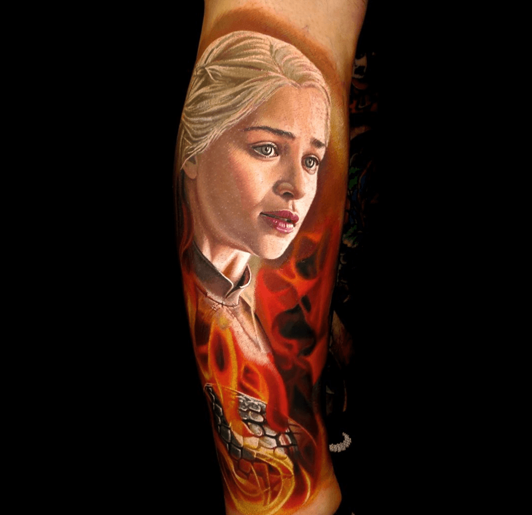 Tree and Dagger tattoo by Pavlikov Tattoo  Post 24505