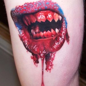 #vampire #blood #mouth #teeth #realistic
