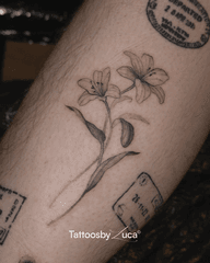 Lily Tattoo