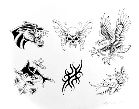 Flash tattoo