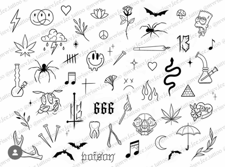 Flash tattoo