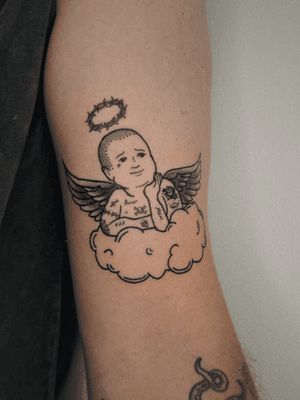 Bobby Hill custom tattoo 