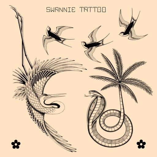 Flash tattoo