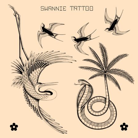 Flash tattoo