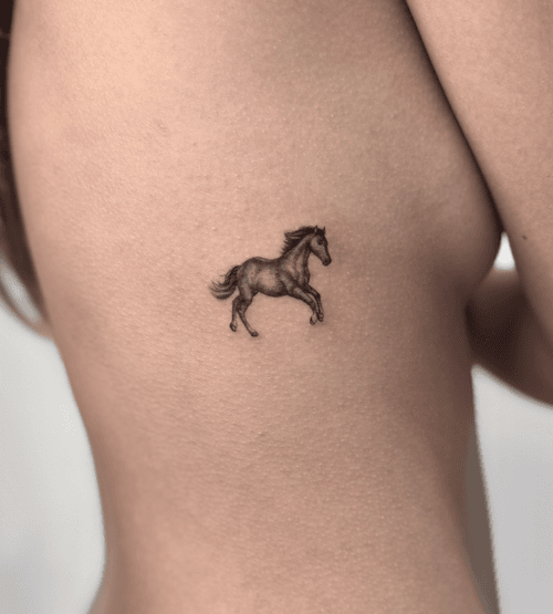 Miniature Horse Tattoo