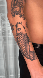 Koi fish, 3 hours session.