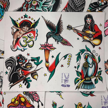 Flash tattoo