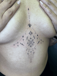 Symmetrical Design Tattoo