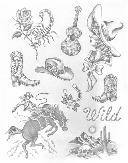 Flash tattoo