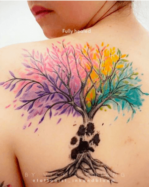 Watercolor tattoo