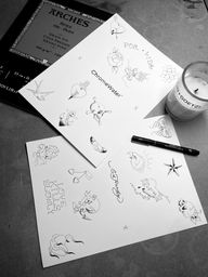 Tattoo Flash Sheets