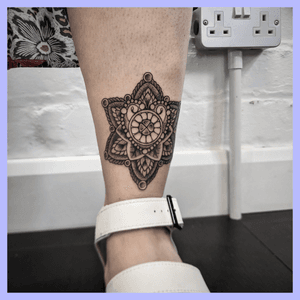 Dotwork tattoo style