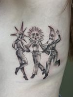 Whimsical Celestial Dance