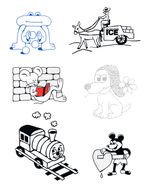 Cartoon Flash Sheet