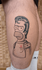 Blackwork Greaser Homer