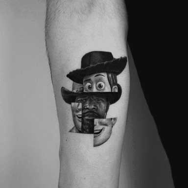 Tattoo work at BUNKER collective
