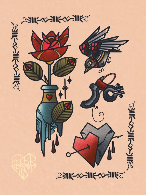 Flash tattoo