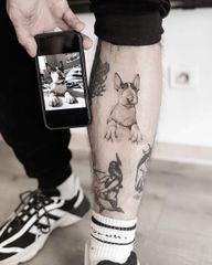 Portrety psów są dla mnie niezwykle satysfakcjonujące. Zwłaszcza jeśli poznam pieska przed sesją. Kizo pies @mikolson_ mimo groźniej miny jest słodziakiem. . Polecam się jeśli szukasz kogoś, kto uwieczni Twojego przyjaciela na skórze! . #tattoo #tattooed #dotwork #dotworktattoo #blacktattoo #blackwork #blackworktattoo #blackworkers #blackworktattoo #poland #polishtattoo #polishink #polandtattoos #polandtattoos #bydgoszcztattoo #nottinghamtattoo #creativetattoos #panterabydgoszcz #panterastudio #fineliners #finelinetattoo #finelinetattooart #devinetattoos #microportrait #microtattoo