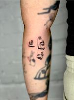 Fragmented Eyes Tattoo