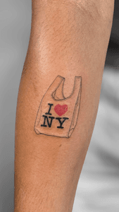NY Plastic Bag Cityscape