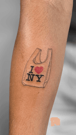 NY Plastic Bag Cityscape