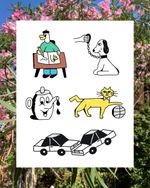 Quirky Character Flash Sheet