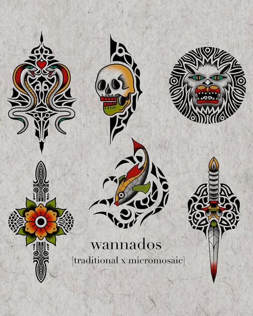 Flash tattoo