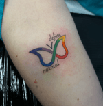 Rainbow Infinity Tattoo