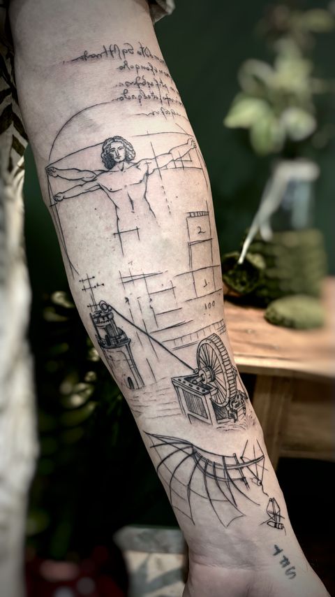 Sacred Gold Tattoo