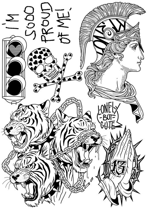 Flash tattoo