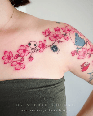 Anime tattoo style