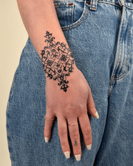 Ornate Wrist Tattoo