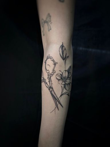 Tattoo work at Sacred Gold