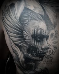 Winged Warrior Face