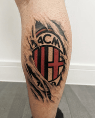 AC Milan Torn Skin