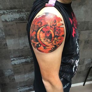 Artist: Franklyn #customer #aperfectcircle #bandtattoo #albumcover #customtattoo #custom