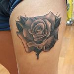 Rose done at Tattoo Alley #tattooalley #rose #blackandgrey #flower