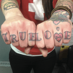 #truelove💕 #knuckledusters #finger done by Amalia Wendell